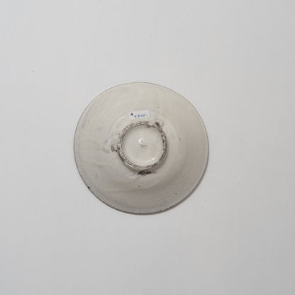 AI19A 粉引平皿　伊藤明美