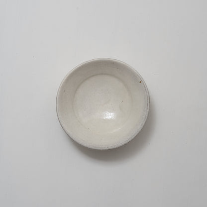 AI19A 粉引平皿　伊藤明美