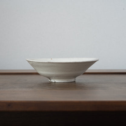 AI19A 粉引平皿　伊藤明美