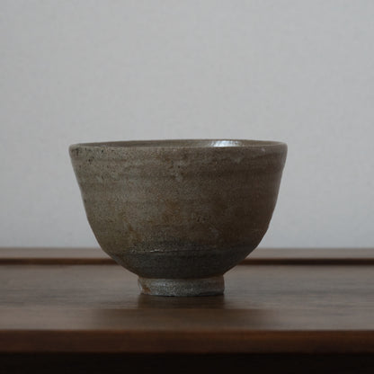 IMEX i8 Smoked Karatsu Tea Bowl by Yoshihisa Ishii