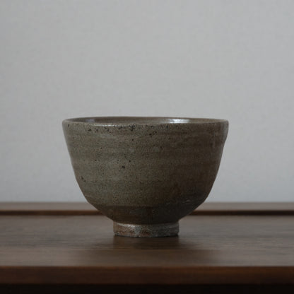 IMEX i8 Smoked Karatsu Tea Bowl by Yoshihisa Ishii
