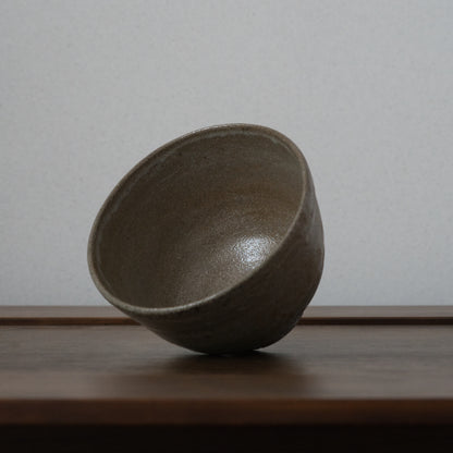 IMEX i8 Smoked Karatsu Tea Bowl by Yoshihisa Ishii