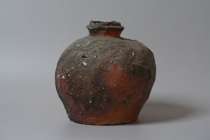 TQ2 蹲　共箱　谷穹