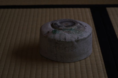 TY2 白志野茶碗 共箱　辻村唯