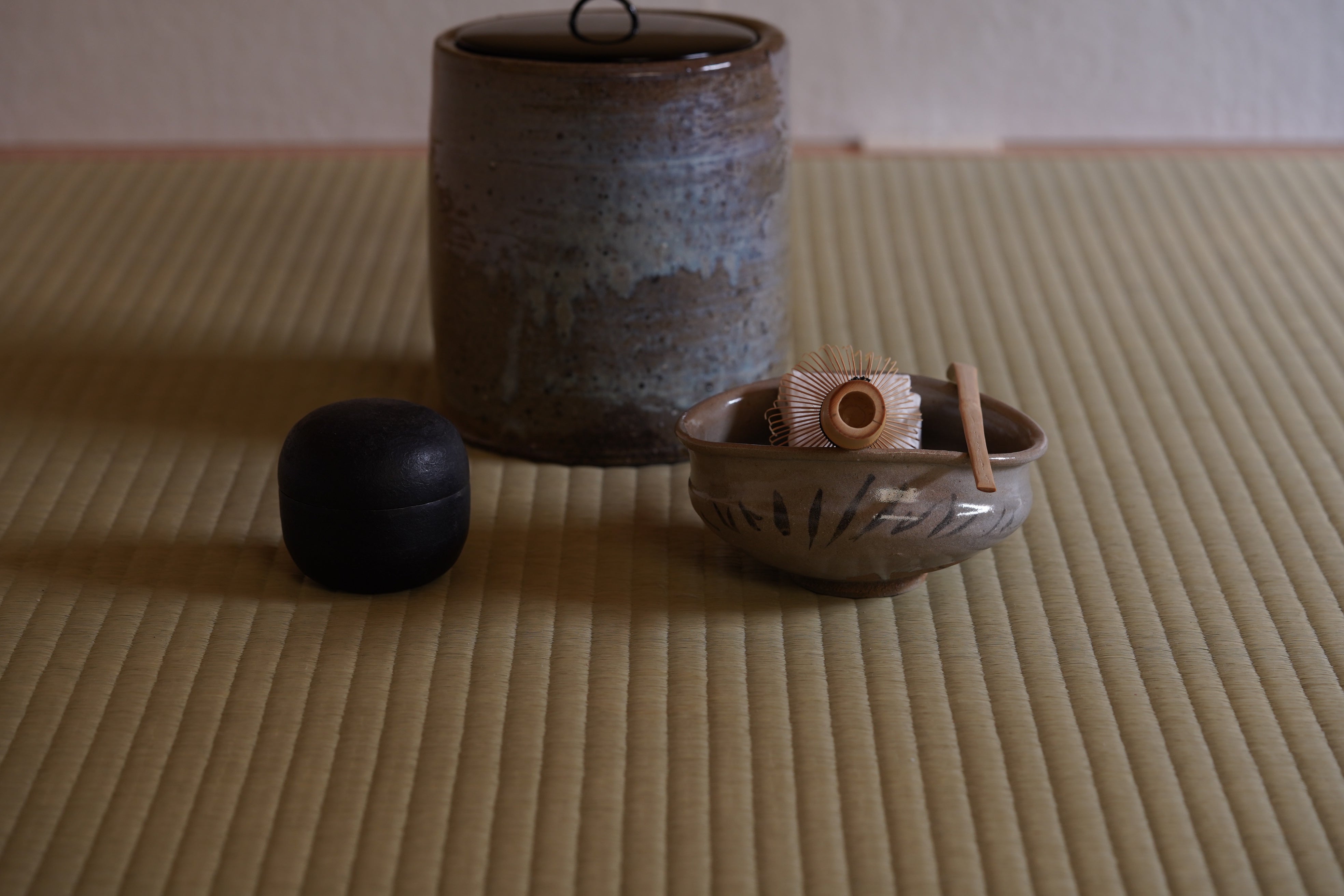 YN5 絵唐津茶碗 共箱 矢野直人 – 離岸 Gallery & Chanoyu