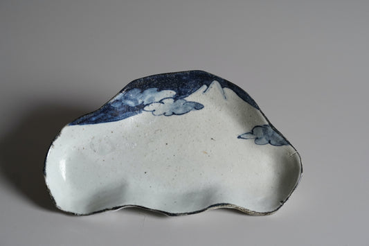 MMKY052 古染付向付 村上三和子×梶原靖元