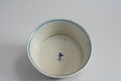 MMKY096 陶胎染付小鉢 村上三和子×梶原靖元