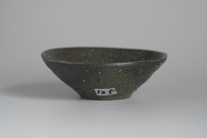 MMKY125h-ky 珠洲平盃 共箱　梶原靖元