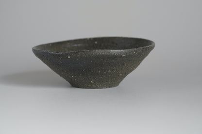 MMKY125h-ky 珠洲平盃 共箱　梶原靖元