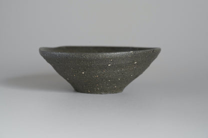 MMKY125h-ky 珠洲平盃 共箱　梶原靖元